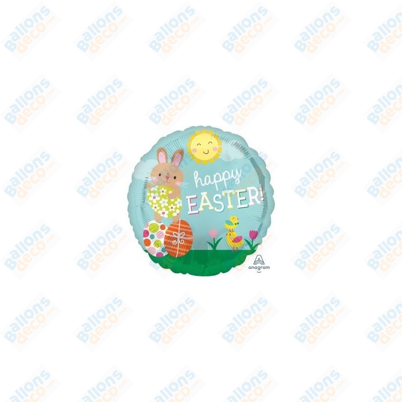 Ballon Lapin De P Ques Rond Dessin P Ques Easter Ballonsdeco