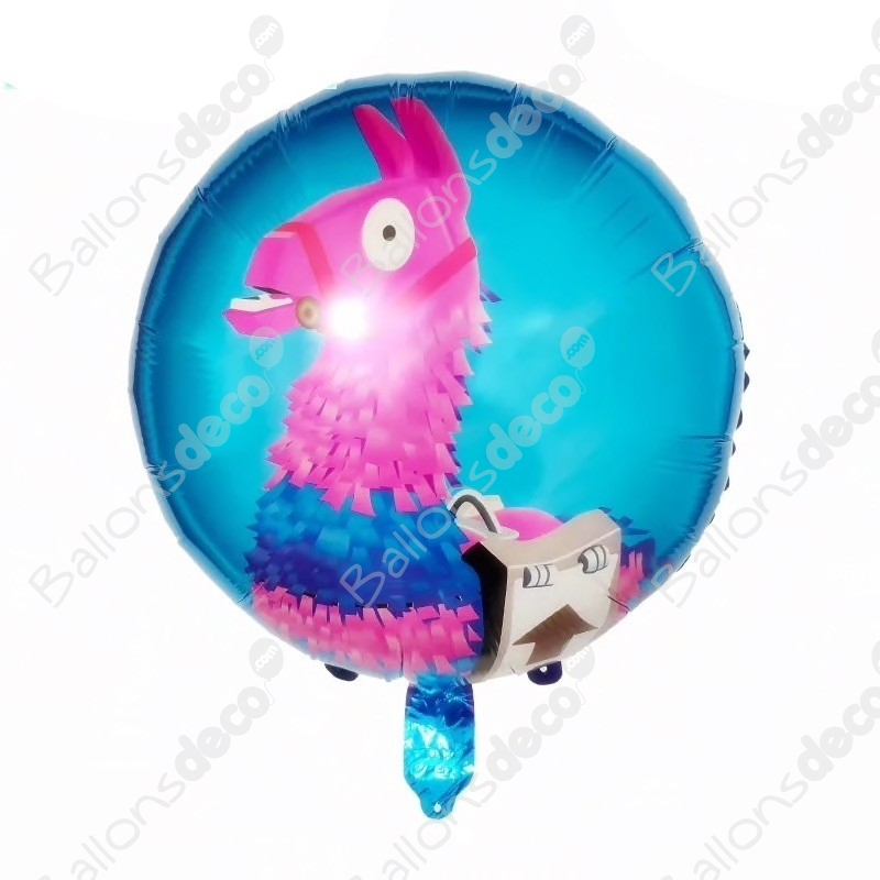 Ballon Géant Fortnite Lama - 88,9cm pour l'anniversaire de votre enfant -  Annikids