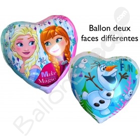 Ballons La Reine des Neiges - Anna Elsa - Olaf - Frozen Frozen - 3 ans