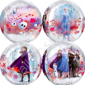 Ballon aluminium Elsa et Anna La Reine des Neiges 2™ 36 cm - Vegaooparty