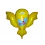 Ballon Oiseaux Jaune With Love, décoration ballon Anniversaire ou D'amour.