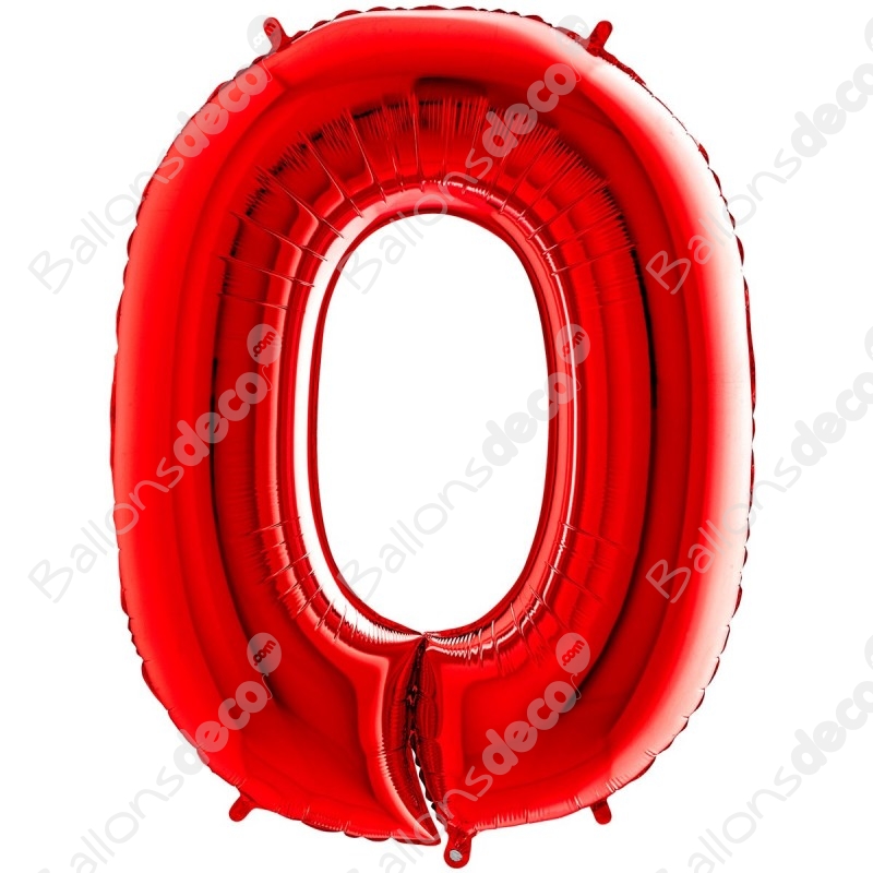 Ballon chiffre 1 Rouge
