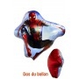 Ballon Spider-man Fond Rouge Marvel Disney