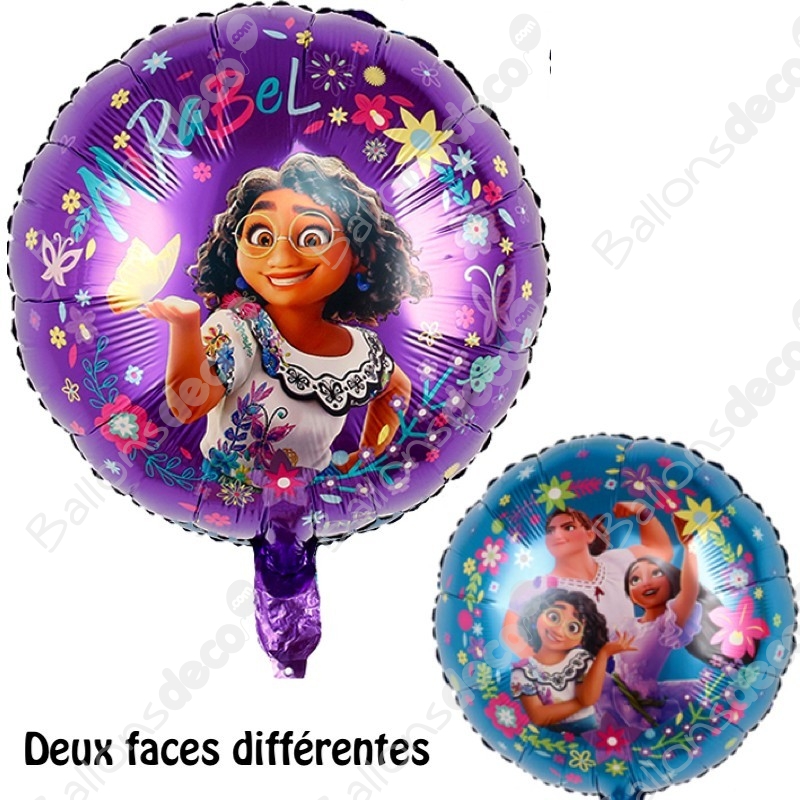 Ballon Encanto Rond Deux Faces - Décoration Disney 