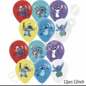 Ballon Lilo et Stitch Vélo Disney - Décoration Stitch 