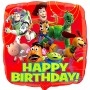 Ballon Toy Story Happy Birthday Disney, décorations avec des ballons d'anniversaire.