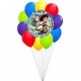 Ballons Toy Story Woody et Buzz Disney, décorations avec des ballons d'anniversaire Pixar.