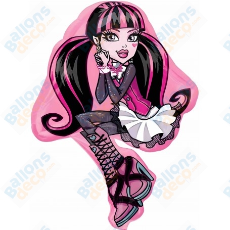 Ballon Draculaura Monster High G2 - Poupée Mattel - Ballonsdeco.com