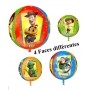 Ballon Toy Story ORBZ 4 Faces Disney, Anagram, décorations ballons D'anniversaire Pixar.