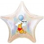 Ballon Winnie L'ourson Ballon Bleu Personnalisable Anniversaire Disney 1 Face, Décorations ballons pour anniversaire.