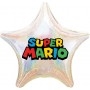 Ballon Super Mario Bros Étoile Personnalisable 1 face Anniversaire Nintendo