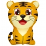 Ballon Tigre Assis Mignon