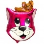 Ballon Style Tom et Jerry Rose Flexmetal