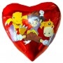 Ballon Coeur Rouge Digimon