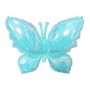 Ballon Papillon Transparent Bleu Ciel Laser, Insectes