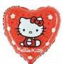 Ballon Hello Kitty Coeur Rouge, Ballon Anniversaire