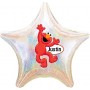 Ballon Elmo Sesame Street Personnalisable, 1 face, décoration anniversaire