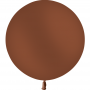 Ballon Marron Chocolat Géant de Couleurs 85 cm