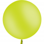 Ballon Vert Anis Géant de Couleurs 85 cm