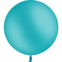 Ballon Turquoise Géant de Couleurs 85 cm