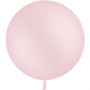 Ballon Rose Pale Géant de Couleurs 85 cm