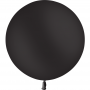 Ballon Noir Géant de Couleurs 85 cm