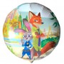 Ballon Zootopie Judy et Nick Dessin, décoration ballons anniversaire