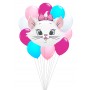 Ballons Marie des Aristochats en Grappe Luxe, Décoration anniversaire Disney