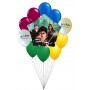 Ballons Harry Potter Etoile Hermione Ron en Grappe