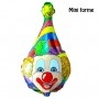 Ballon Clown Chapeau Pointue Mini Air, décoration Cirque