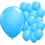 Ballons Ronds de baudruche Standard bleu Ciel de 30 cm. décoration ballons, arche anniversaire Mariage