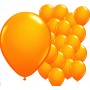 Ballons Ronds de baudruche Standard Orange de 30 cm. décoration ballons, arche anniversaire Mariage