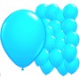 Ballons Ronds de baudruche Standard Bleu Turquoise de 30 cm. décoration ballons, arche anniversaire Mariage