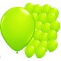 Ballons Ronds de baudruche Standard vert Anis de 30 cm. décoration ballons, arche anniversaire Mariage