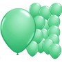 Ballons Ronds de baudruche Standard Vert Pale de 30 cm. décoration ballons, arche anniversaire Mariage