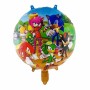 Ballon Sonic avec ses Amis Rond, décoration ballon Anniversaire, Jeux Vidéo, sega.