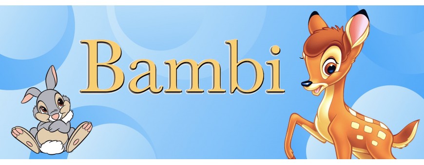 Composition Animaux de la Forêt - Bambi avec chiffre 1