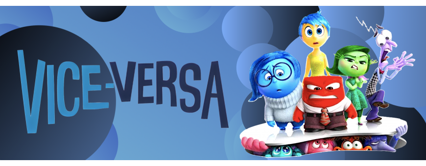 Ballons Vice Versa Disney - Anniversaire Pixar - Ballonsdeco.com